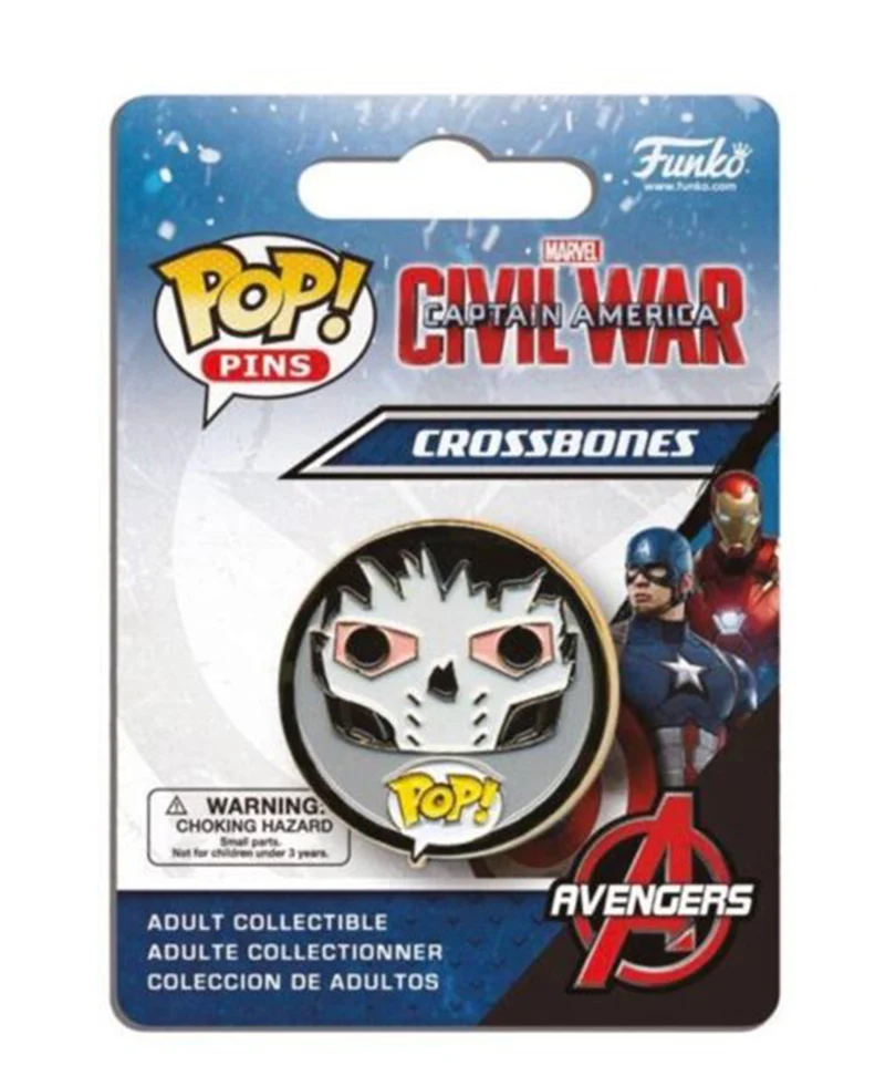 Spilla Crossbones