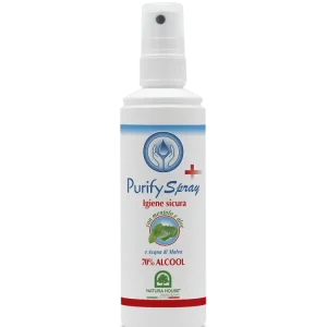 PURIFY SPRAY – Igienizzante, Antibatterico – Igiene Sicura Alcool al 70%