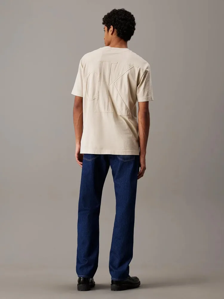 Calvin Klein T Shirt Uomo Bold Washed Ck