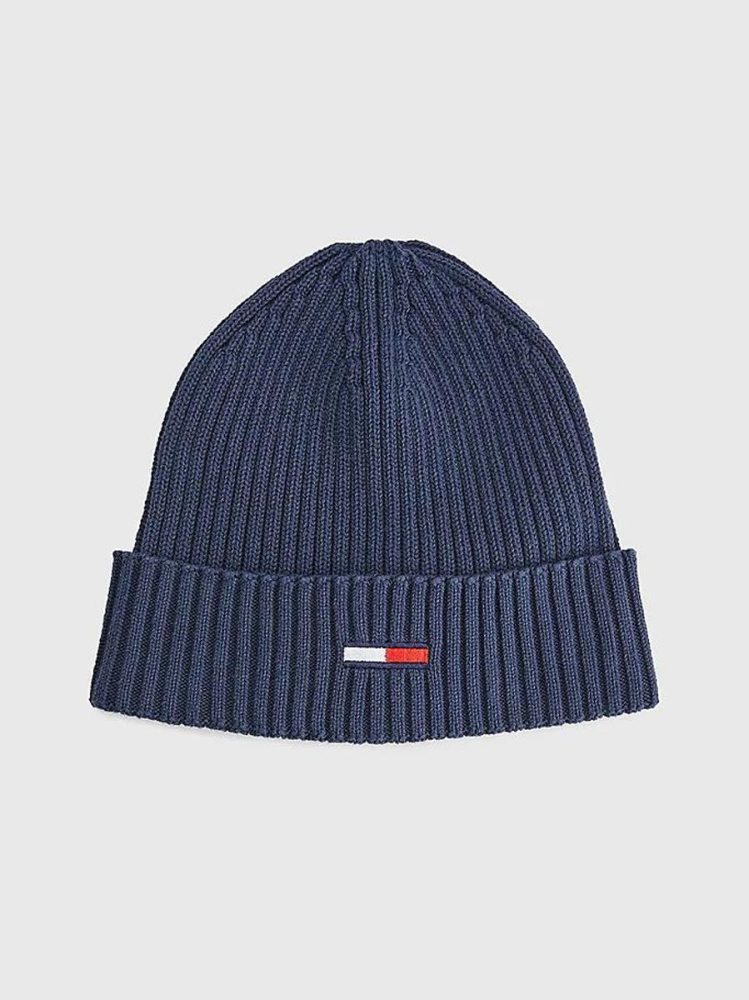 Tommy Hilfiger Cappello Uomo Tjm Flag Rib Beanie