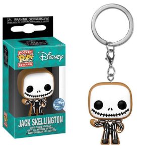 Jack Skellington (Gingerbread) Keychain Damaged Box Jack Skellington (Gingerbread) Keychain Damaged Box
