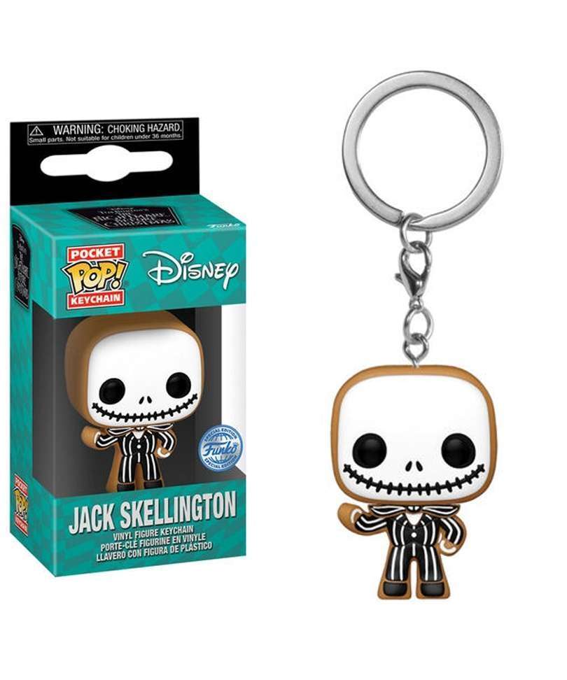 Jack Skellington (Gingerbread) Keychain Damaged Box