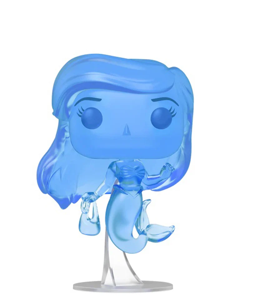 Ariel with Bag Blue Translucent