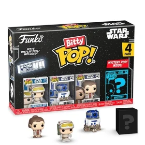 Luke Skywalker / R2-D2 / Princess Leila / Mystery (4-Pack) Luke Skywalker / R2-D2 / Princess Leila / Mystery (4-Pack)