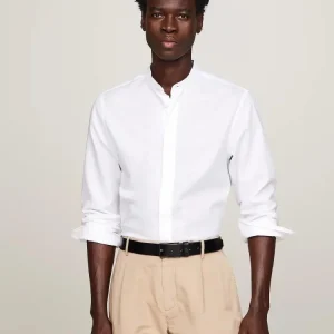 Tommy Hilfiger Camicia Uomo Linen Dobby Tommy Hilfiger Camicia Uomo Linen Dobby