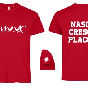 T-Shirt Nasce Cresce con Placca – Valdisieve Rugby
