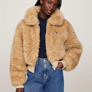 Tommy Hilfiger Giacca Donna Faux Shearling Jkt