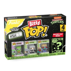 Donatello / Shredder / Baxter Stockman / Mystery Bitty (4-Pack) Donatello / Shredder / Baxter Stockman / Mystery Bitty (4-Pack)