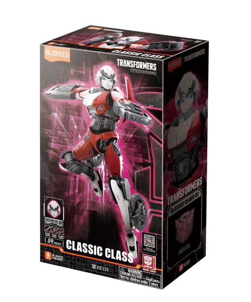 Transformers Blokees Plastic Model Kit Classic Class 07 Arcee - immagine 2