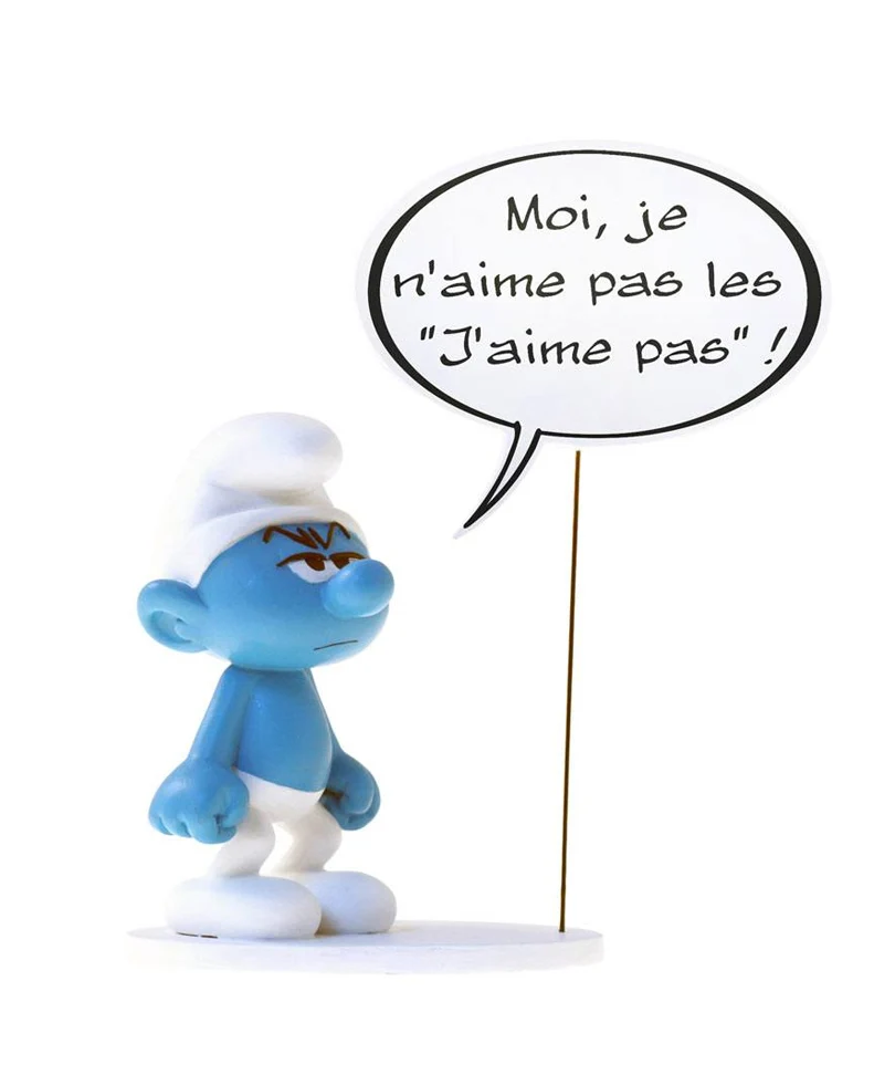 The Smurfs - Statue Grouchy 22 cm (French Version) - immagine 2