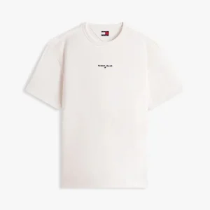 Tommy Hilfiger T Shirt Uomo Linear Logo Tommy Hilfiger T Shirt Uomo Linear Logo