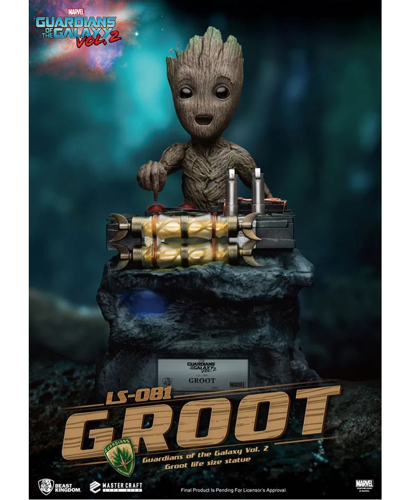 Guardians of the Galaxy 2 Life-Size Statue Baby Groot 32 cm - immagine 2