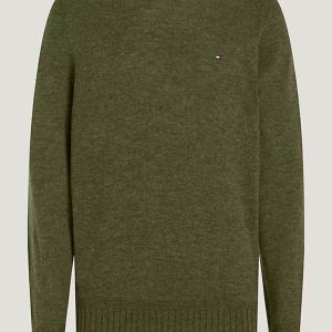 Tommy Hilfiger Maglia Uomo Multi Htr Merino Tommy Hilfiger Maglia Uomo Multi Htr Merino