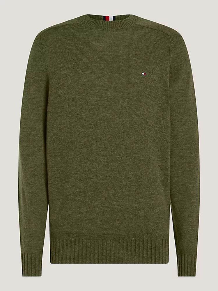 Tommy Hilfiger Maglia Uomo Multi Htr Merino