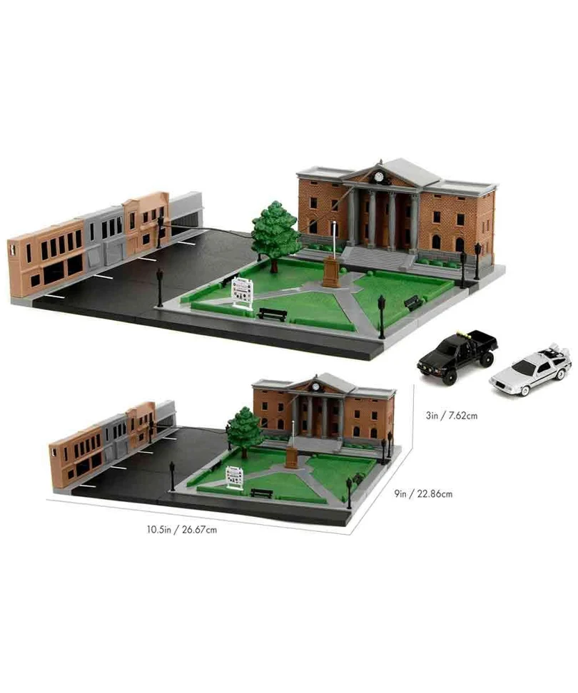 Back to the Future - Clock Tower Diorama Nano Scene - immagine 2