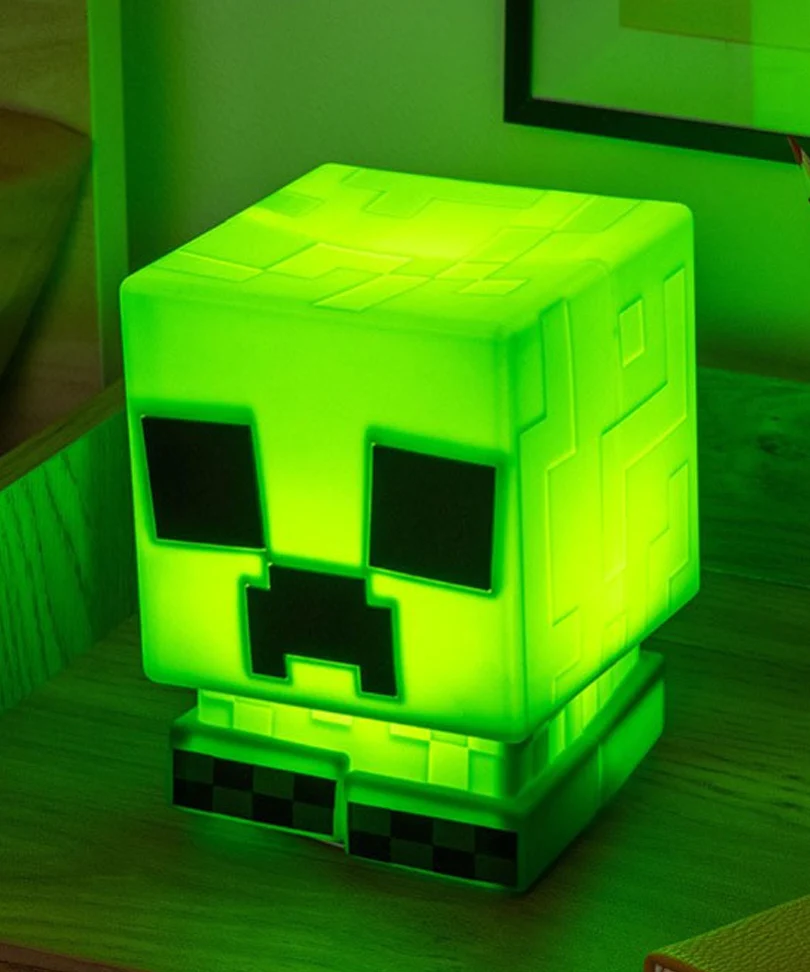 Paladone Lampada Squishy Glow Silicone Minecraft Creeper - immagine 3