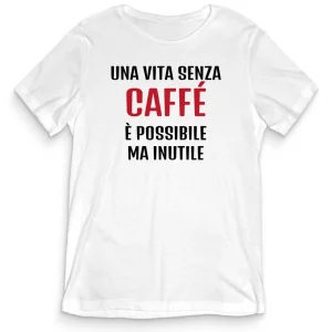 T-shirt Divertente – CAFFÈ – tee24-029 T-shirt Divertente – CAFFÈ – tee24-029