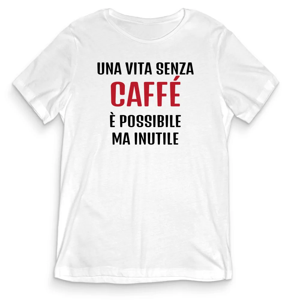 T-shirt Divertente – CAFFÈ – tee24-029