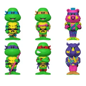 Teenage Mutant Ninja Turtles 6-Pack Vinyl Soda with Cooler Teenage Mutant Ninja Turtles 6-Pack Vinyl Soda with Cooler