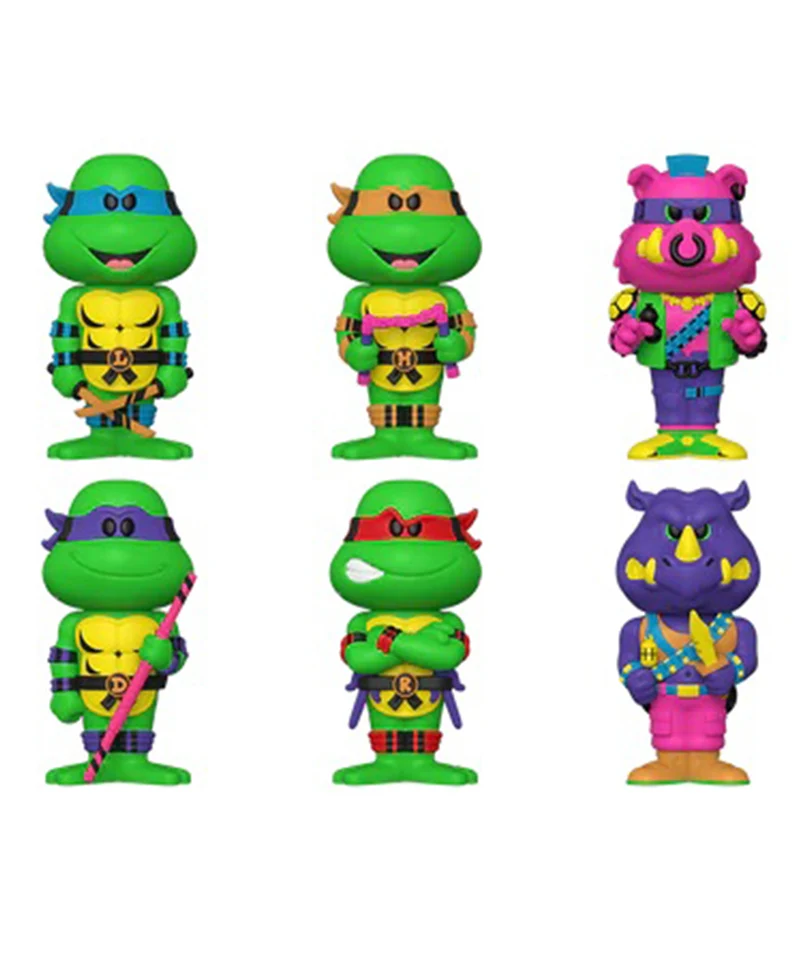 Teenage Mutant Ninja Turtles 6-Pack Vinyl Soda with Cooler