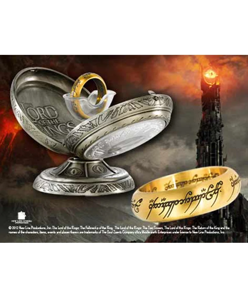 Lord of the Rings - One Ring Acciaio Inossidabile - Taglia 19 - immagine 3