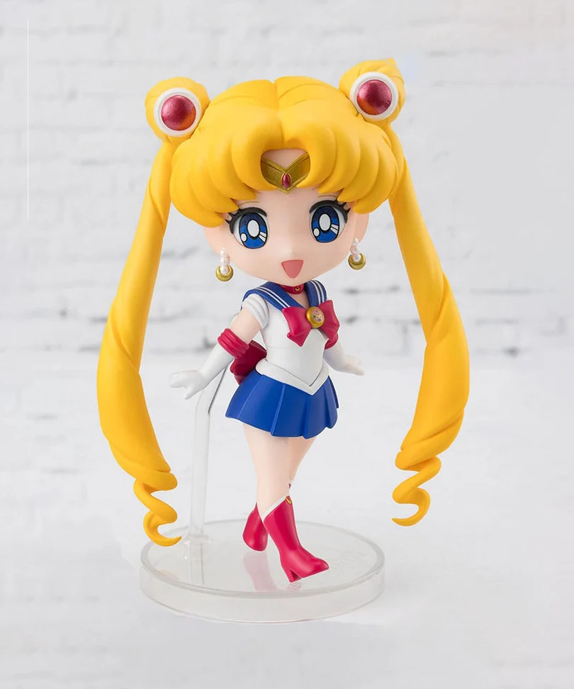 Pretty Guardian Sailor Moon R – Sailor Moon (Crystal Star Compact Edition) - Figuarts Mini Action Figure 9 cm - immagine 3