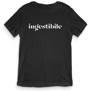 TeesBlitz T-Shirt divertente – Ingestibile tee20-022 TeesBlitz T-Shirt divertente – Ingestibile tee20-022