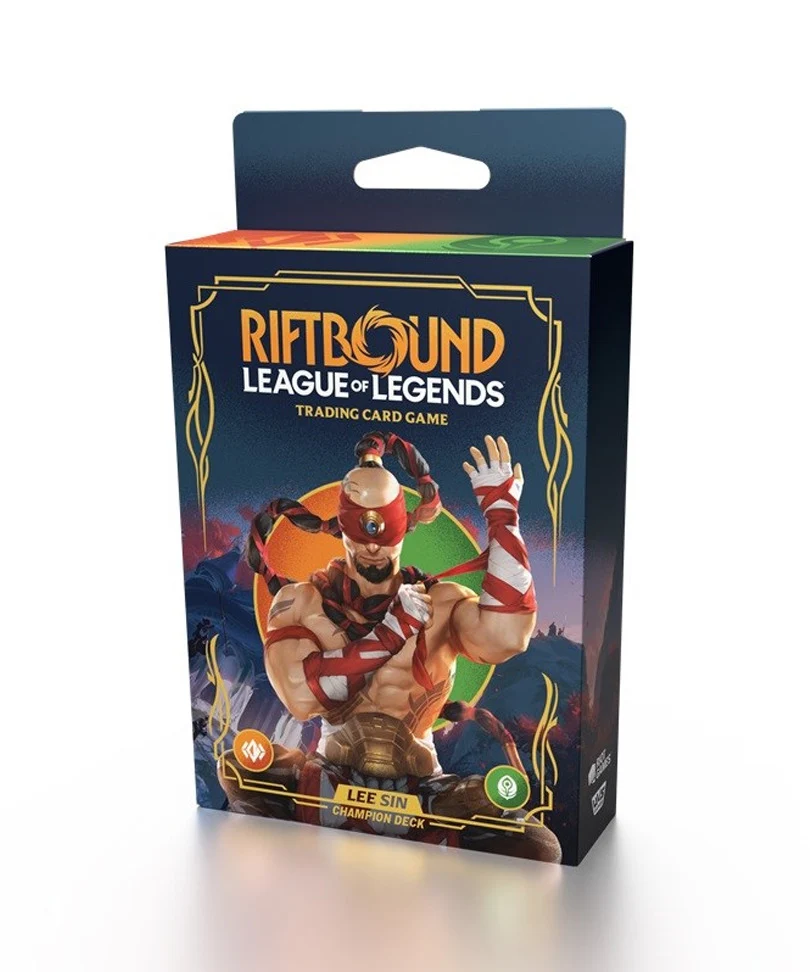 Lee Sin Champion Deck - Riftbound: League of Legends - Origins