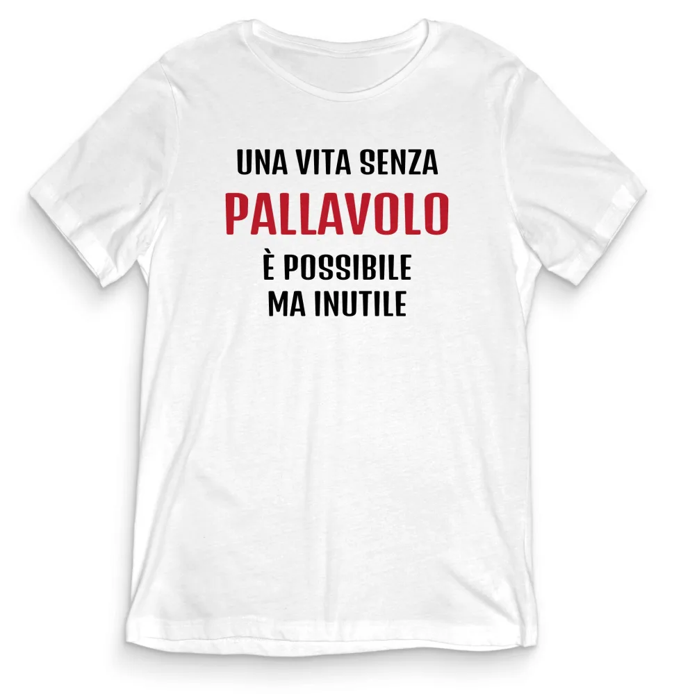 T-shirt Divertente – PALLAVOLO – tee24-030