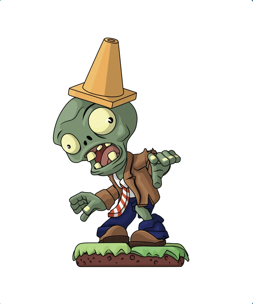 Conehead Zombie