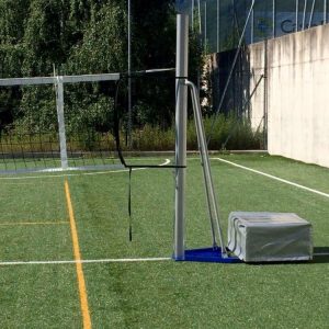 Impianto Pallavolo a Traliccio con Tiranti – Alluminio Ovale 120x100mm – Porta Zavorra – Piastra o Zavorra Impianto Pallavolo a Traliccio con Tiranti – Alluminio Ovale 120x100mm – Porta Zavorra – Piastra o Zavorra