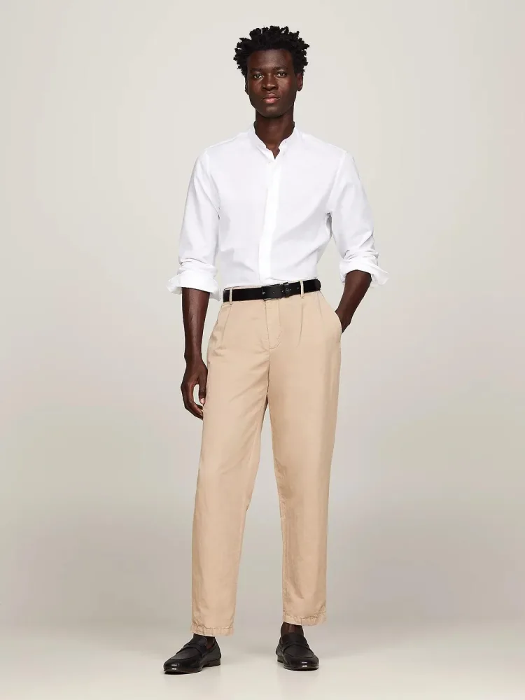 Tommy Hilfiger Camicia Uomo Linen Dobby - immagine 2