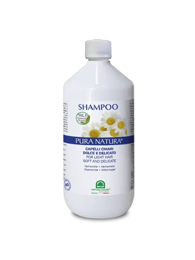 SHAMPOO CAPELLI CHIARI DOLCE E DELICATO con Camomilla e Hamamelis