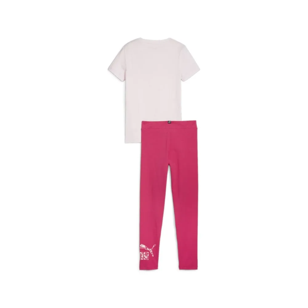 Puma Completo Junior G Animal Tee & Leggings Set - immagine 2