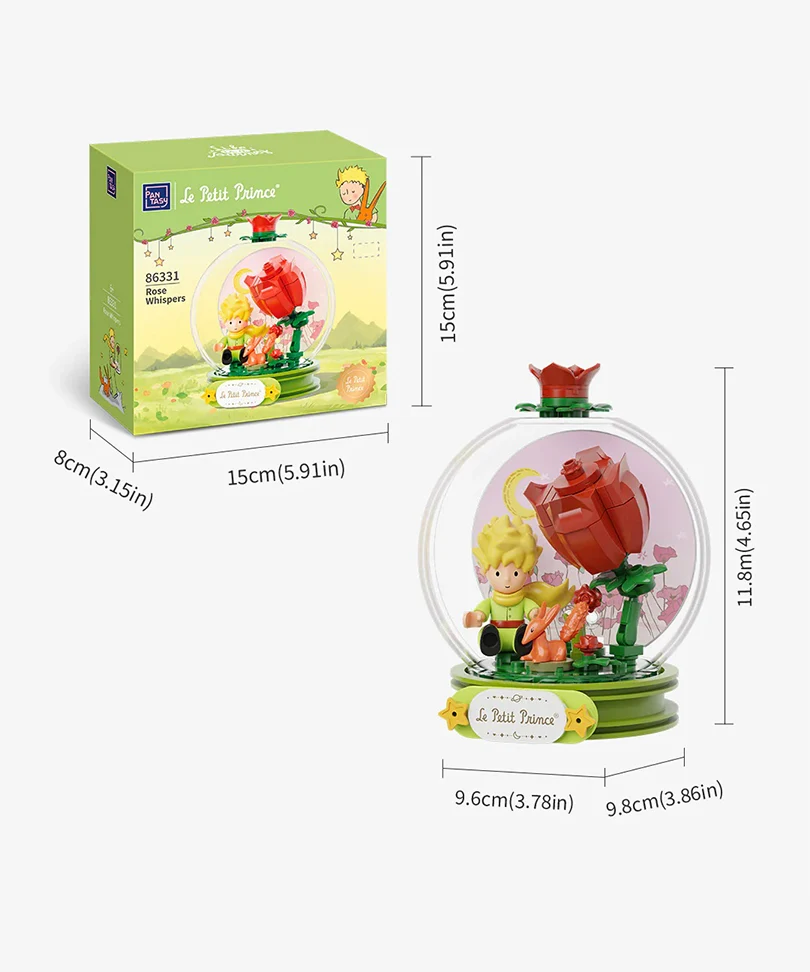 Pantasy - Il Piccolo Principe: Rose Whispers - Set di Costruzioni - immagine 3