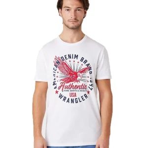 Wrangler T-Shirt Uomo Classic Americana Wrangler T-Shirt Uomo Classic Americana
