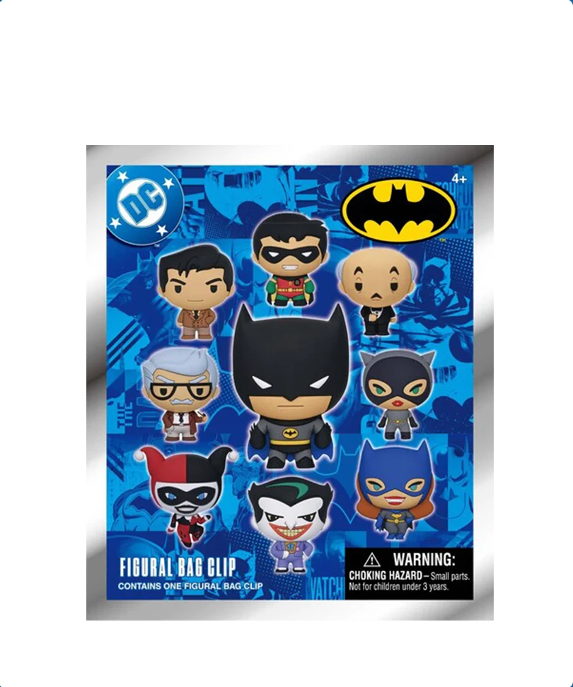 Batman Animated – Series 1 – 3D Foam Bag Clip