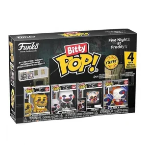 Withered Golden Freddy / Marionette / Lolbit / Sun & Moon (4-Pack) (Chase)
