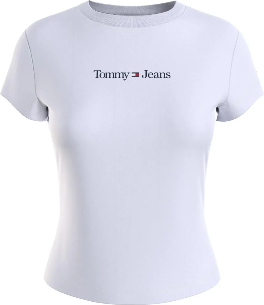 Tommy Hilfiger T Shirt Donna Serif Linear