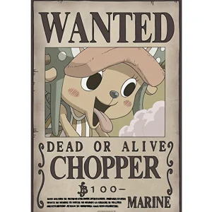 One Piece – Poster: “WANTED CHOPPER” (52X38) One Piece – Poster: “WANTED CHOPPER” (52X38)