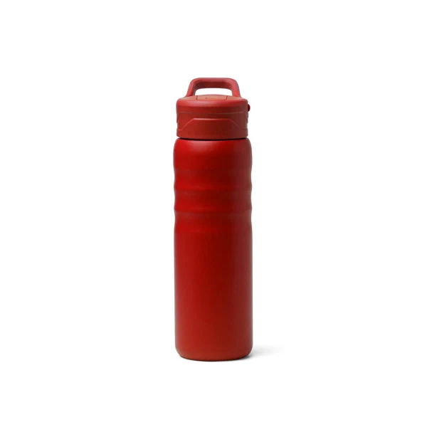 Borraccia Termica in Acciaio Inossidabile Riciclato 710ml – Cannuccia Pieghevole e Apertura Automatica - immagine 2