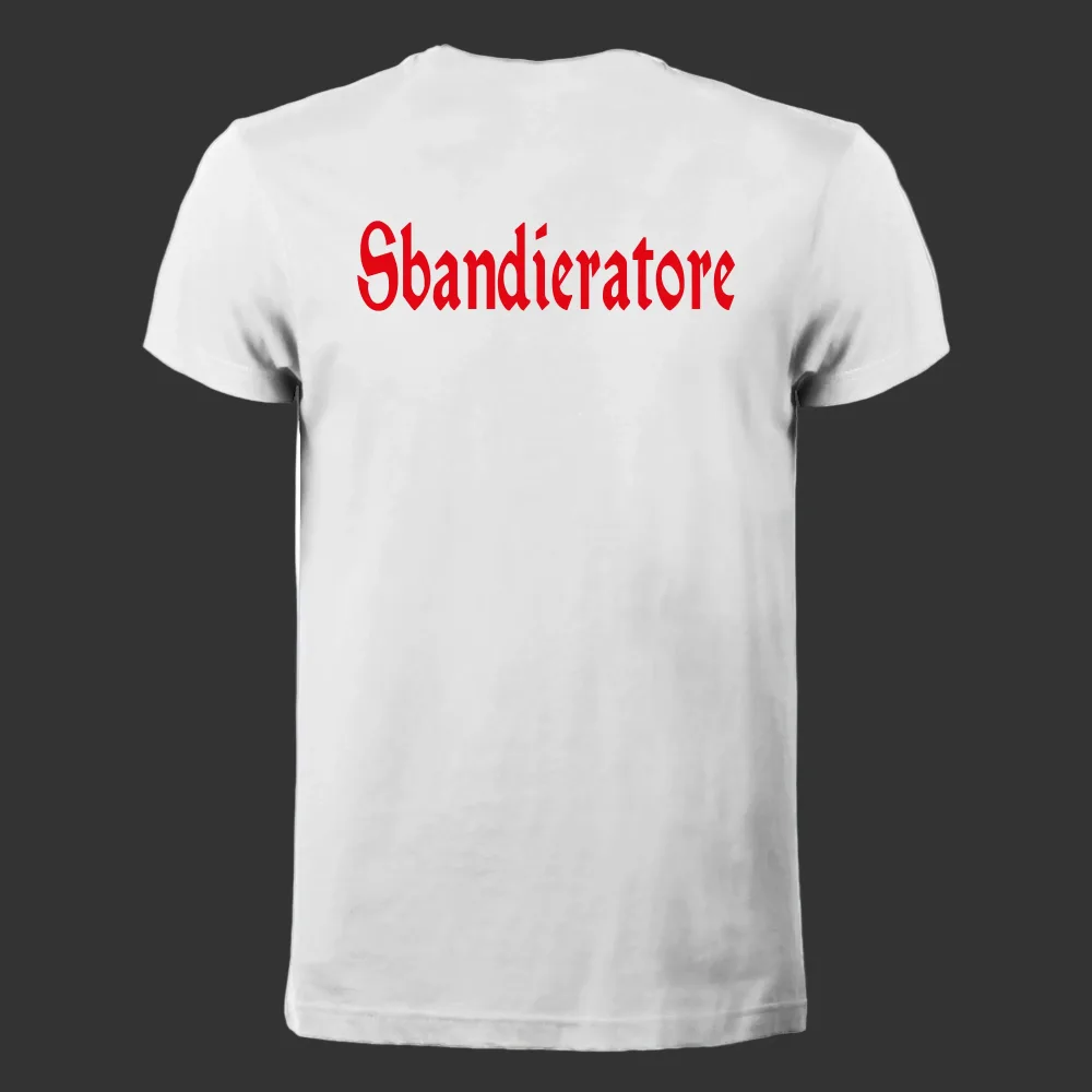 T-SHIRT CON LOGO CUORE – SBANDIERATORE