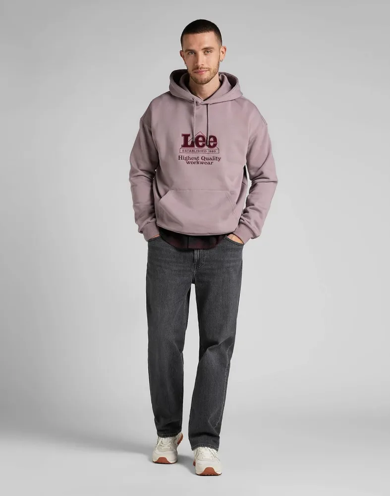 Lee Felpa Uomo Workwear Hoodie - immagine 3