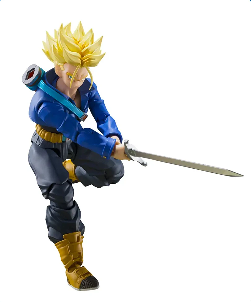 Dragon Ball Z - Super Saiyan Trunks (The Boy from the Future) - Action Figure S.H. Figuarts 14 cm - immagine 2