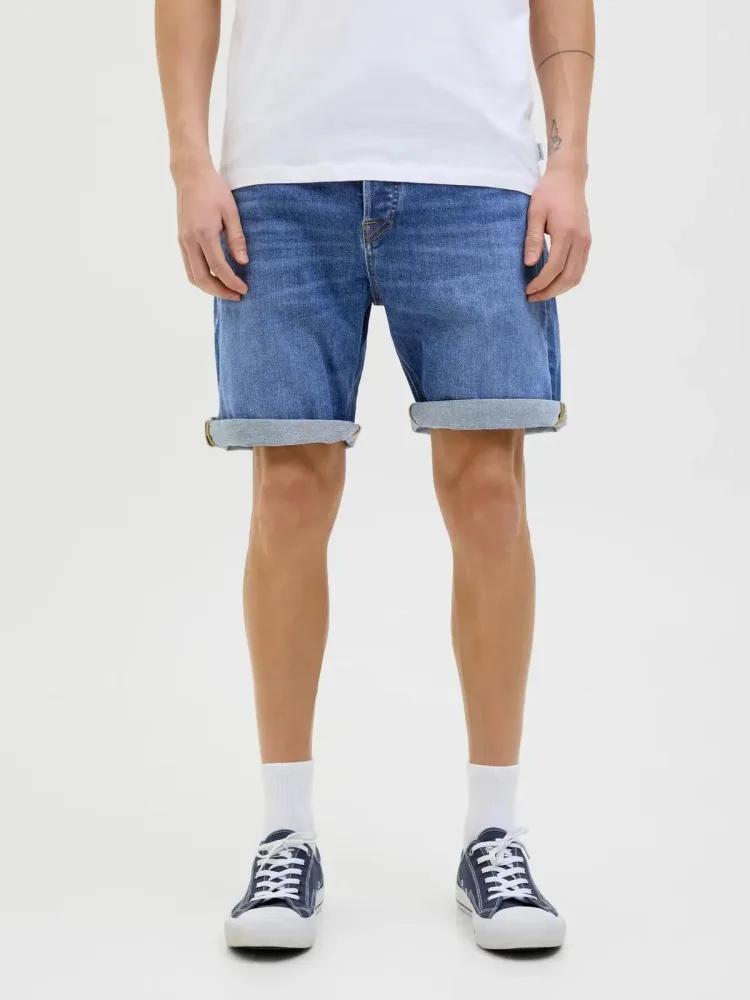 Jack And Jones Bermuda Uomo Jeans Rick - immagine 3