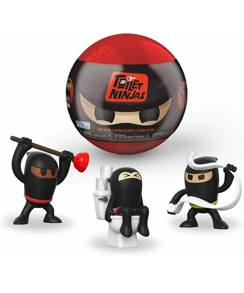 Paka Paka Toilet Ninjas Mistery Box Figure