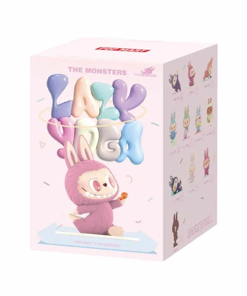 Labubu Blind Box Lazy Yoga Series Blind Box - Pop Mart Official Figure