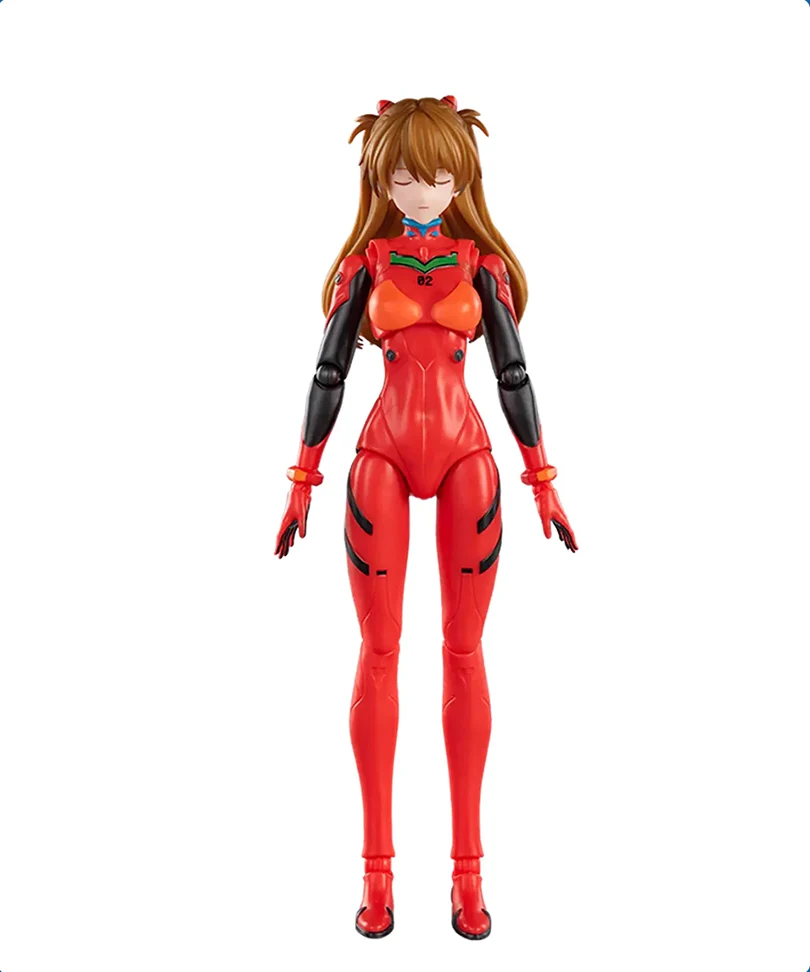 Neon Genesis Evangelion Fantastic Series Ff03 Plastic Model Kit Asuka Shikinami Plug Suit - immagine 3