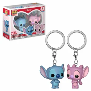 Stitch & Angel (2-Pack) Keychains Stitch & Angel (2-Pack) Keychains