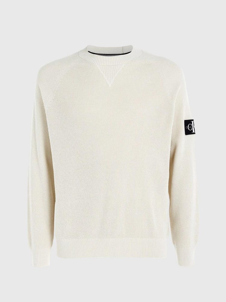 Calvin Klein Maglia Uomo Girocollo Core Badge